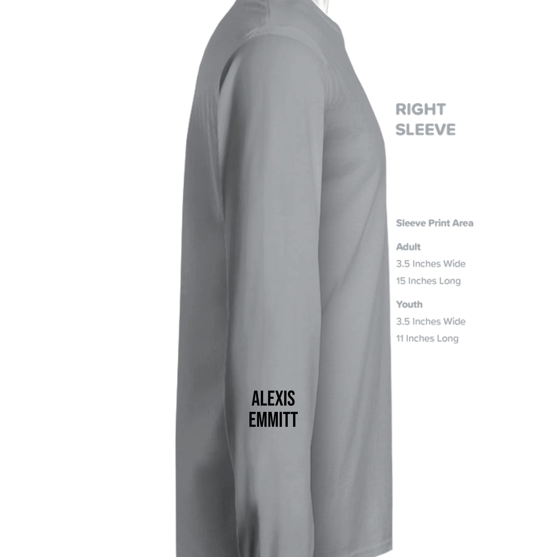 SPORT GREY - G840 - SLEEVE_RIGHT